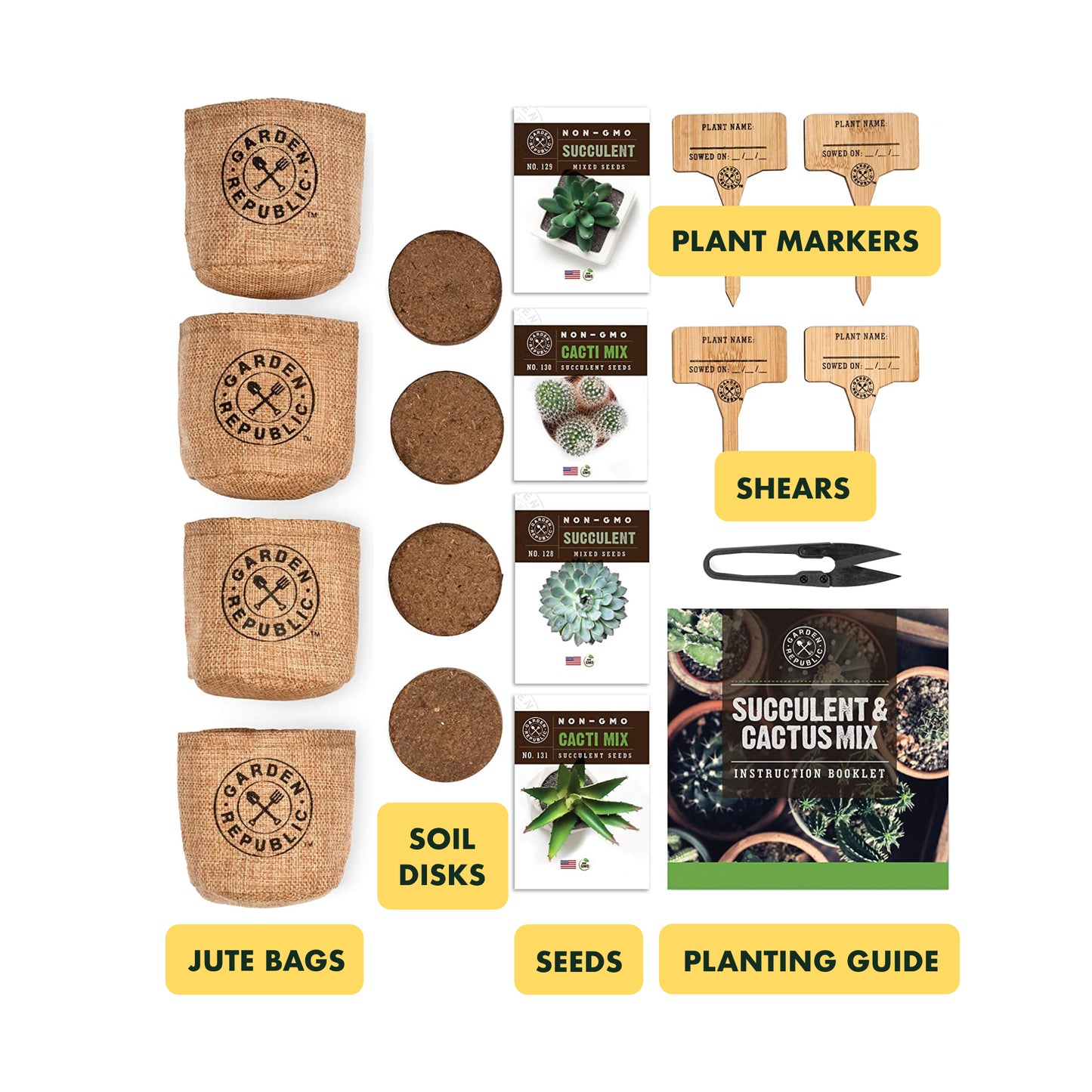 Cactus & Succulent Seed Starter Kit